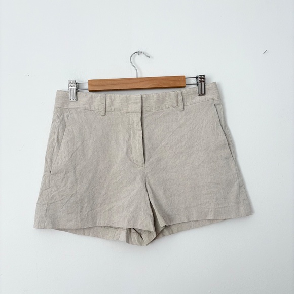 Theory skea crunch linen vest & short set - Picture 10 of 12